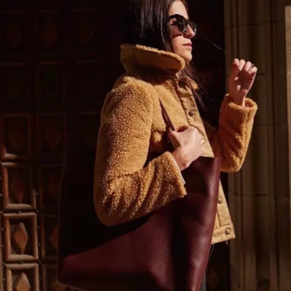Madewell Sherpa Portland Jacket - Picture 6 of 10